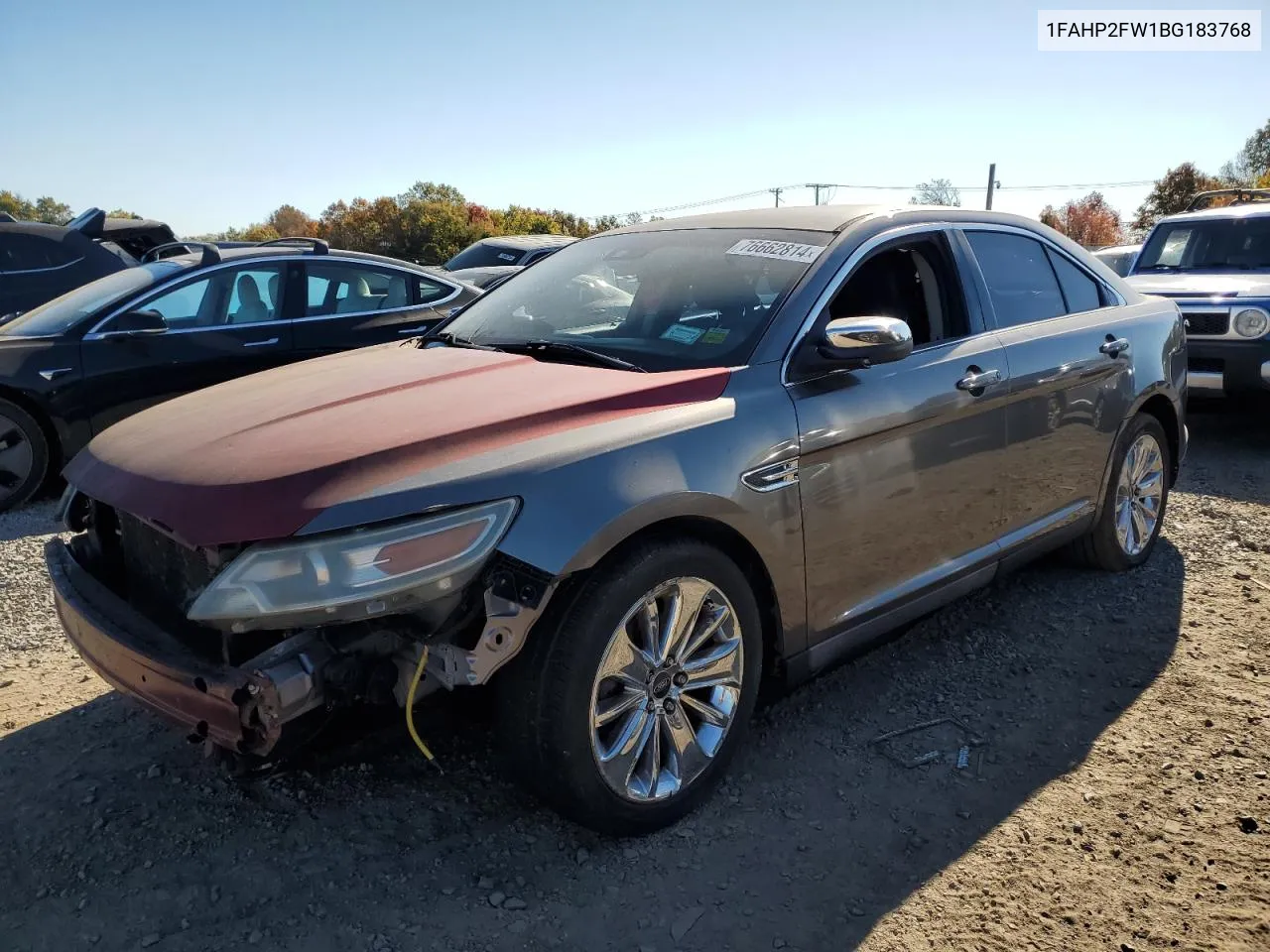 2011 Ford Taurus Limited VIN: 1FAHP2FW1BG183768 Lot: 76662814