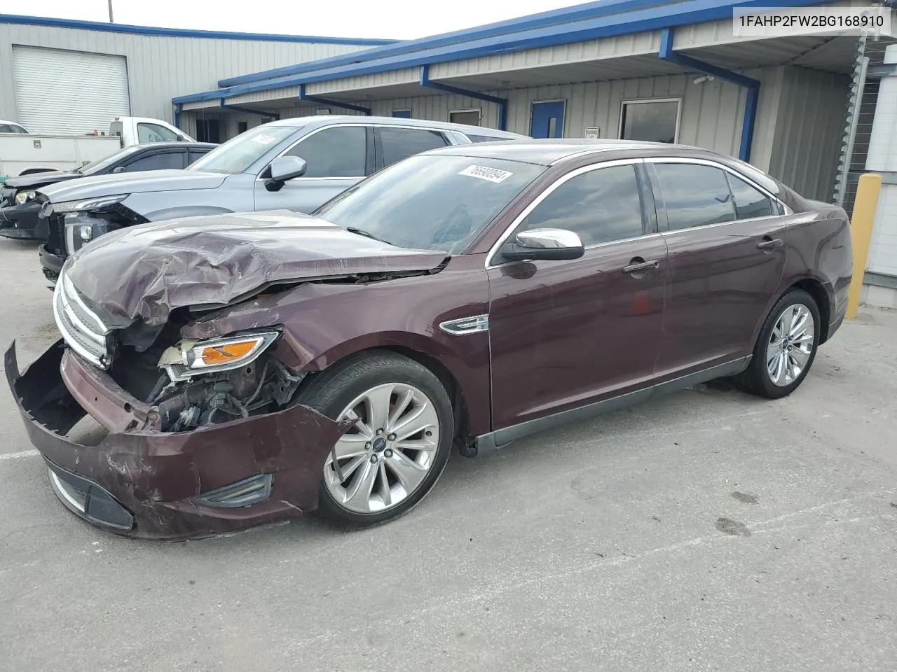 2011 Ford Taurus Limited VIN: 1FAHP2FW2BG168910 Lot: 76690094