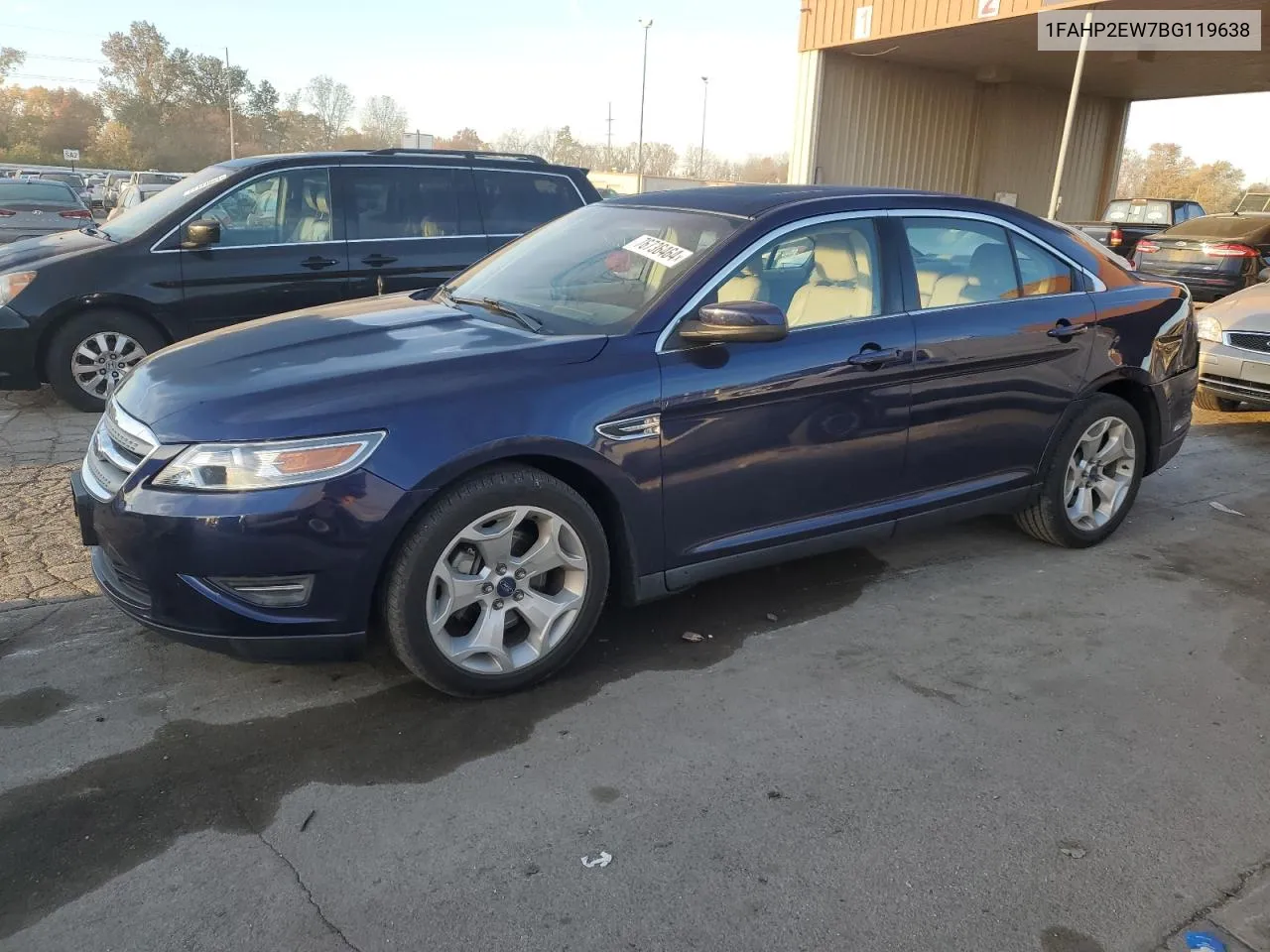 2011 Ford Taurus Sel VIN: 1FAHP2EW7BG119638 Lot: 76736464