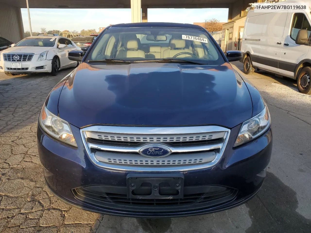 2011 Ford Taurus Sel VIN: 1FAHP2EW7BG119638 Lot: 76736464