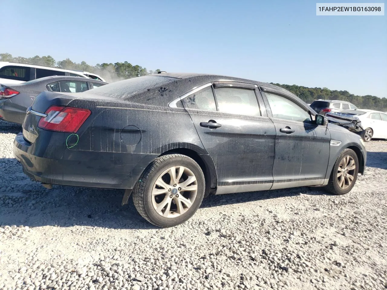 2011 Ford Taurus Sel VIN: 1FAHP2EW1BG163098 Lot: 77070884