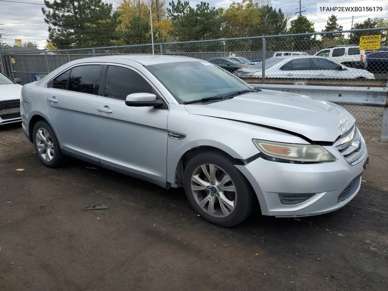 2011 Ford Taurus Sel VIN: 1FAHP2EWXBG156179 Lot: 77127164