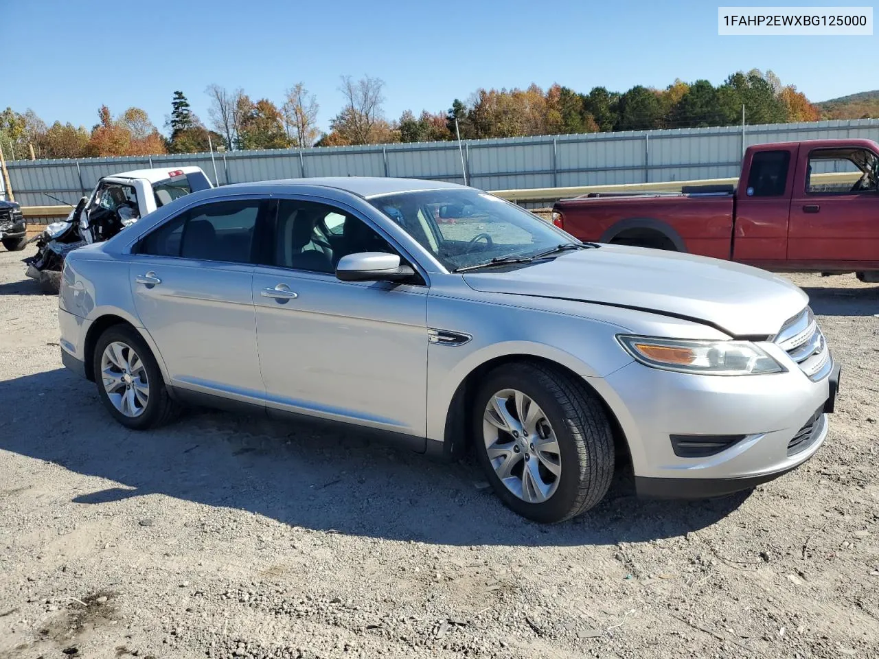 2011 Ford Taurus Sel VIN: 1FAHP2EWXBG125000 Lot: 77383724