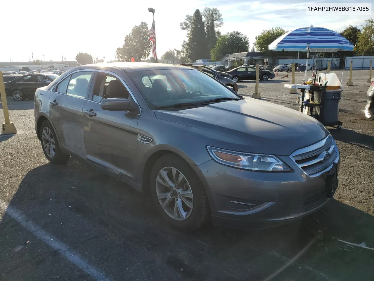 2011 Ford Taurus Sel VIN: 1FAHP2HW8BG187085 Lot: 77888654