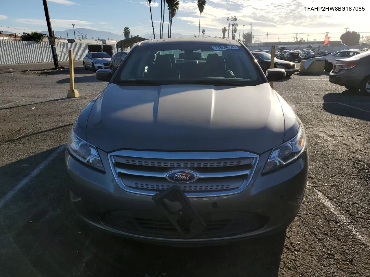 2011 Ford Taurus Sel VIN: 1FAHP2HW8BG187085 Lot: 77888654