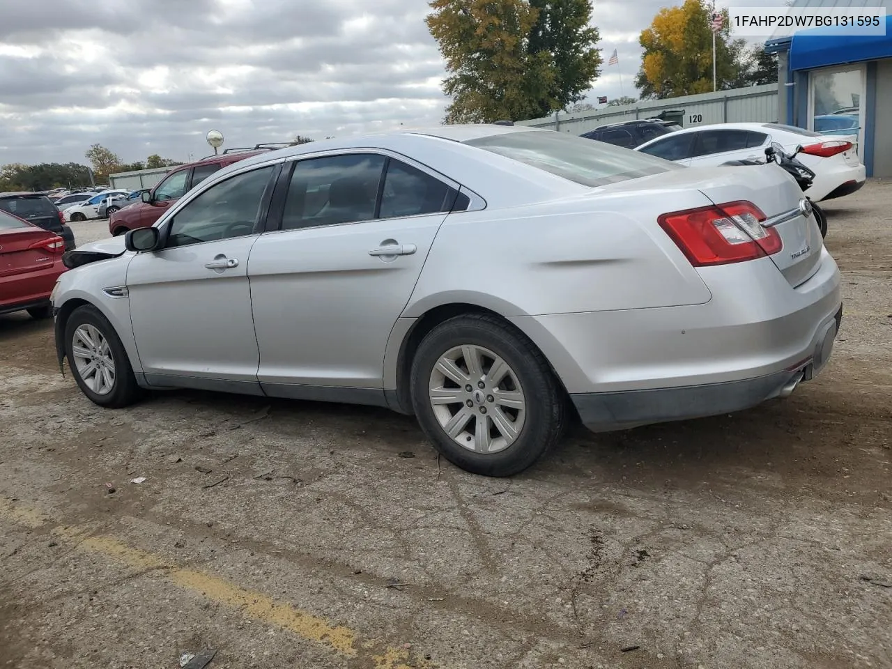 2011 Ford Taurus Se VIN: 1FAHP2DW7BG131595 Lot: 78024074