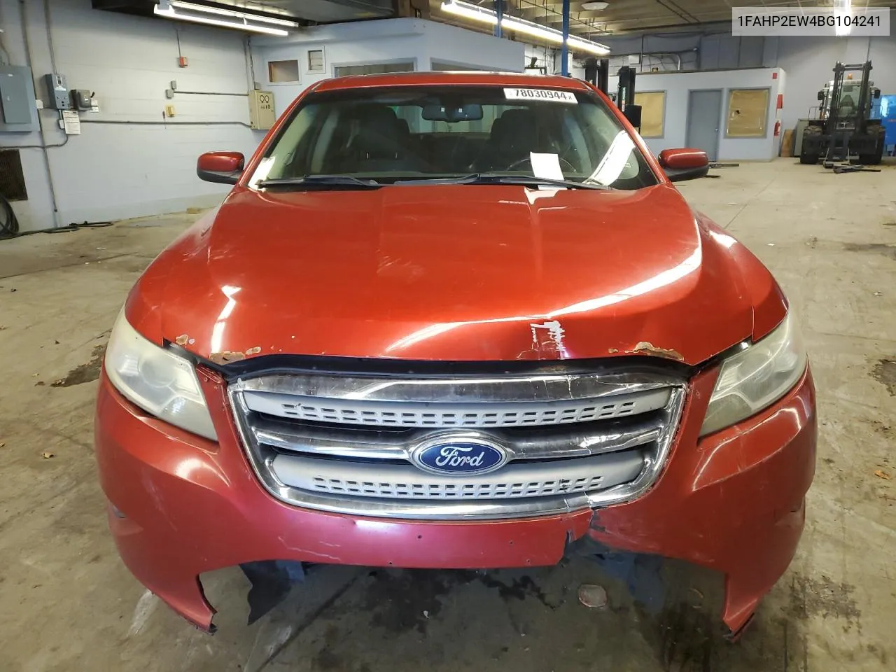 2011 Ford Taurus Sel VIN: 1FAHP2EW4BG104241 Lot: 78030944