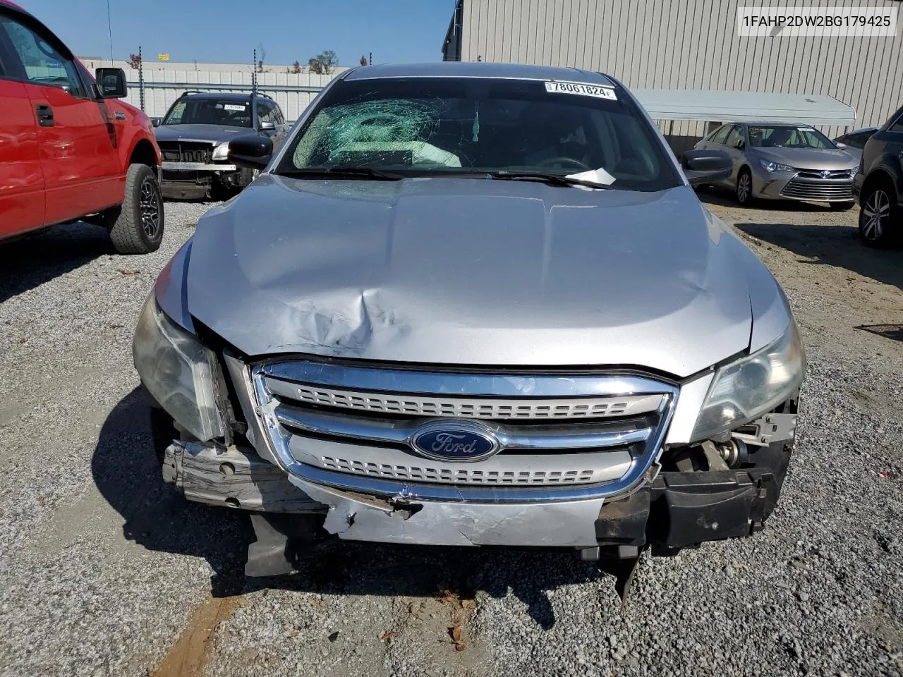 2011 Ford Taurus Se VIN: 1FAHP2DW2BG179425 Lot: 78061824