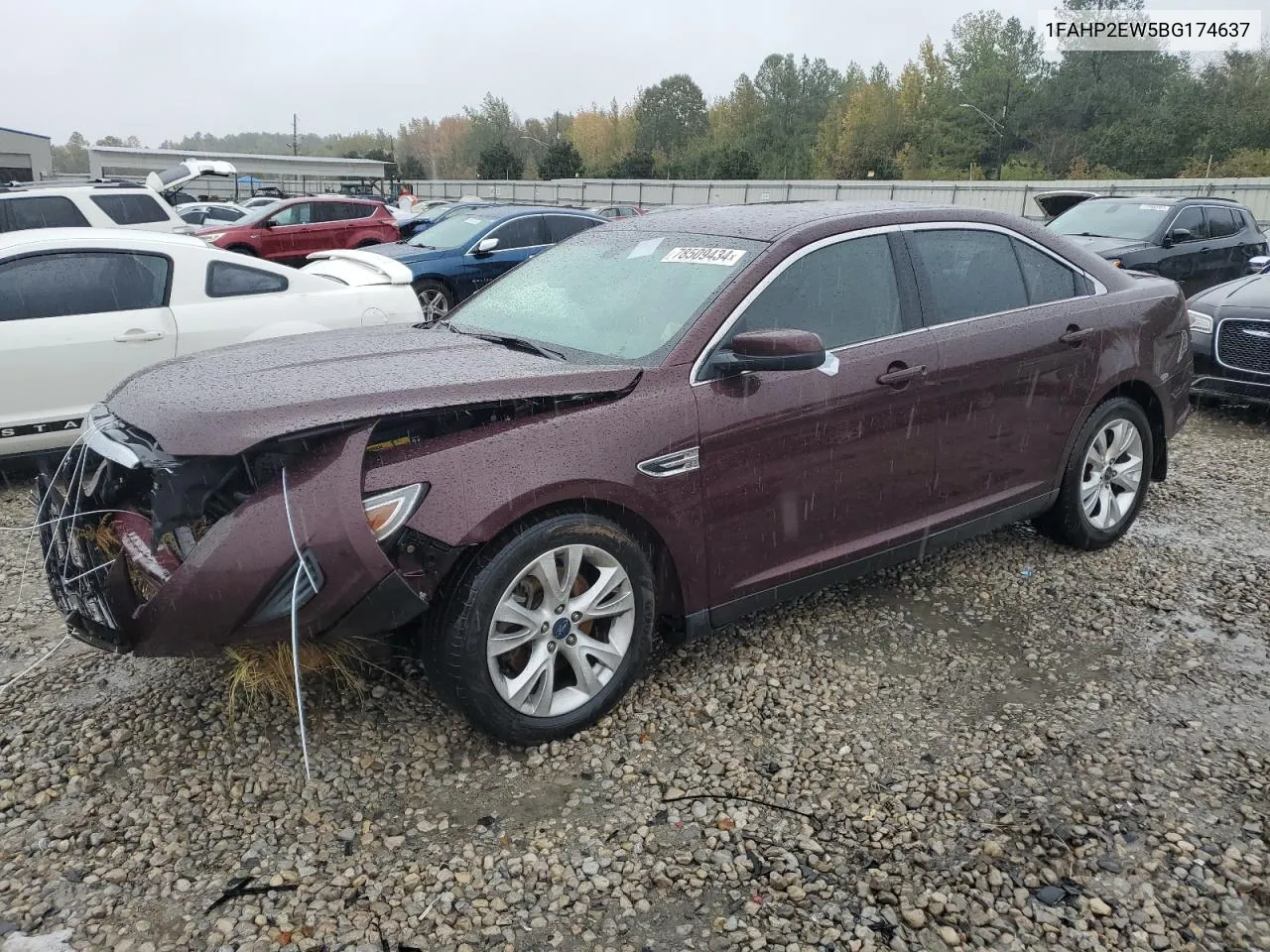 2011 Ford Taurus Sel VIN: 1FAHP2EW5BG174637 Lot: 78509434