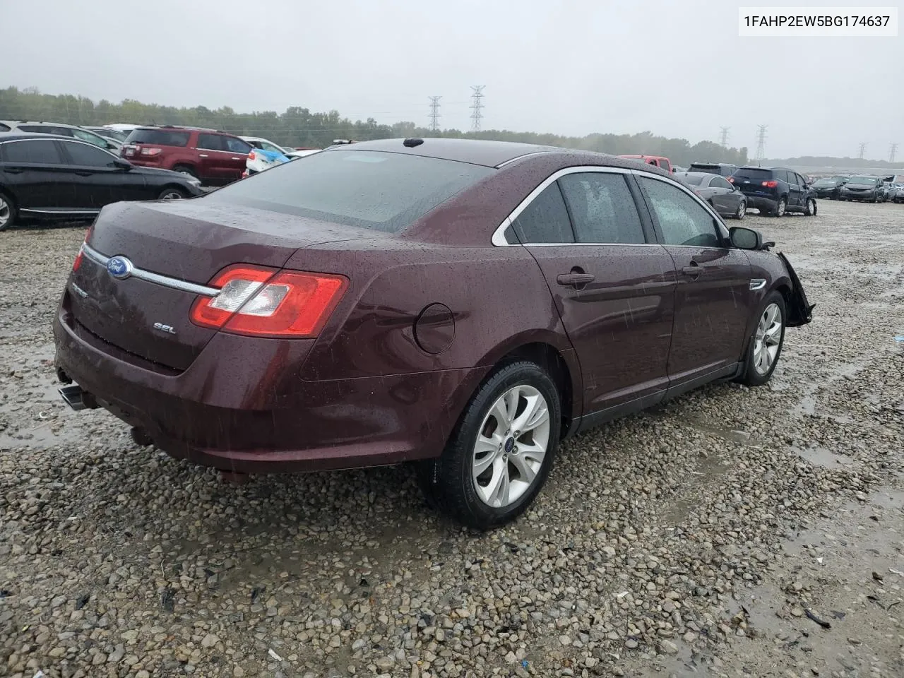 2011 Ford Taurus Sel VIN: 1FAHP2EW5BG174637 Lot: 78509434