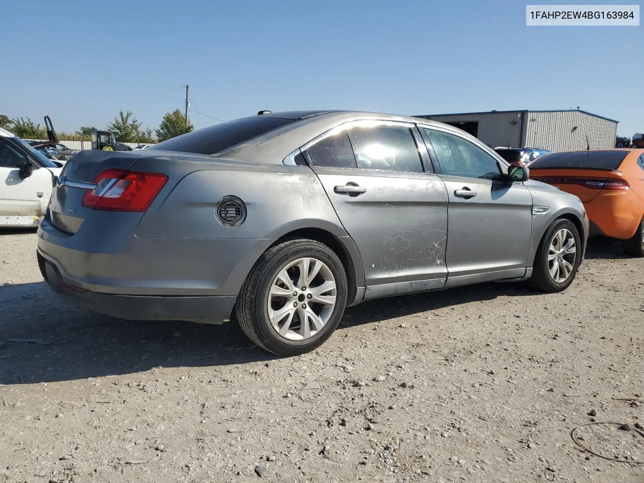 2011 Ford Taurus Sel VIN: 1FAHP2EW4BG163984 Lot: 78812414