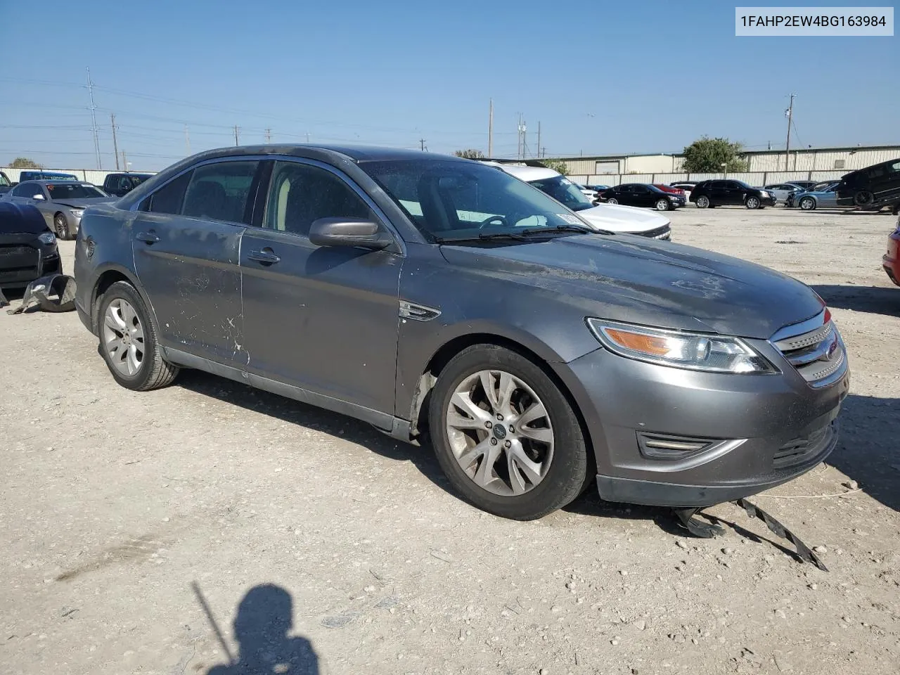 2011 Ford Taurus Sel VIN: 1FAHP2EW4BG163984 Lot: 78812414