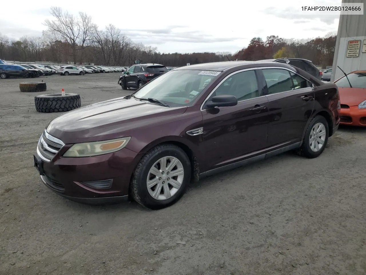 2011 Ford Taurus Se VIN: 1FAHP2DW2BG124666 Lot: 79128944