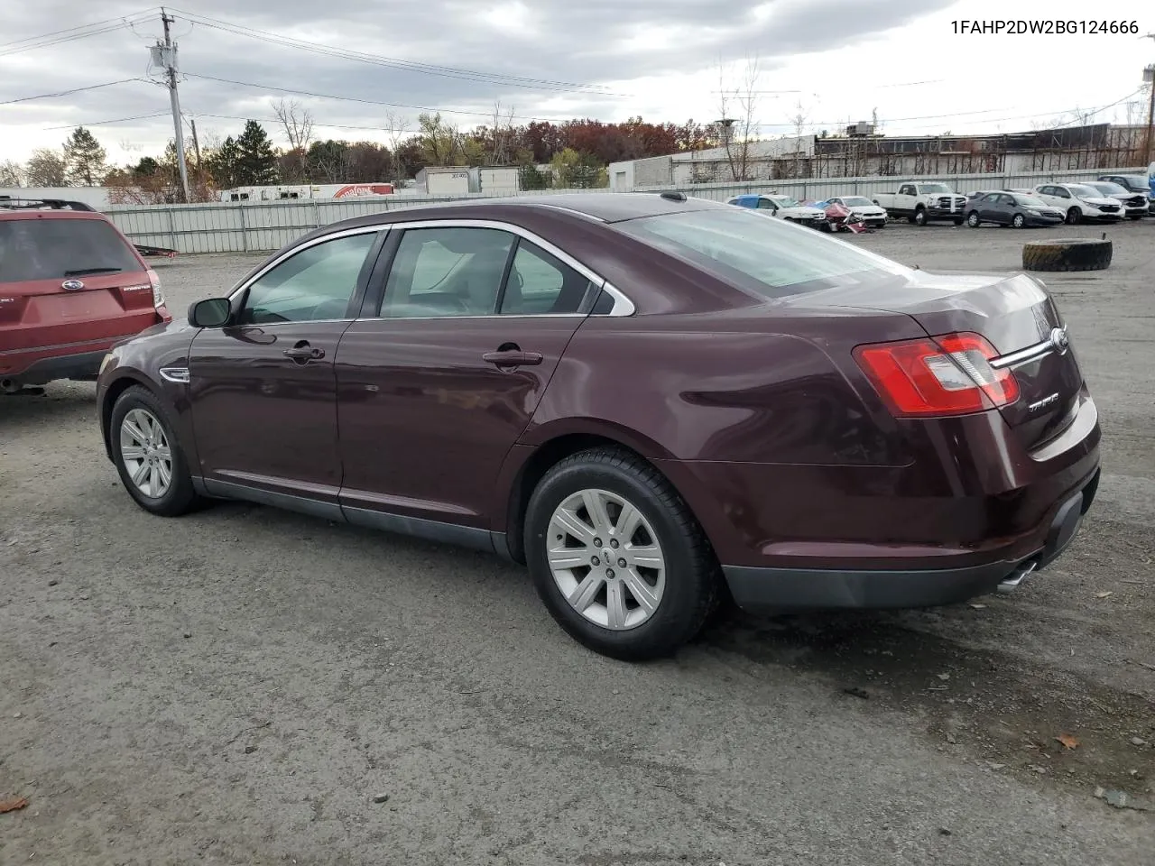 2011 Ford Taurus Se VIN: 1FAHP2DW2BG124666 Lot: 79128944