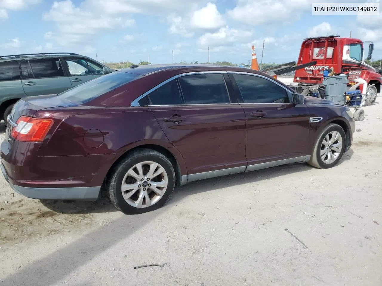 2011 Ford Taurus Sel VIN: 1FAHP2HWXBG149812 Lot: 79200424