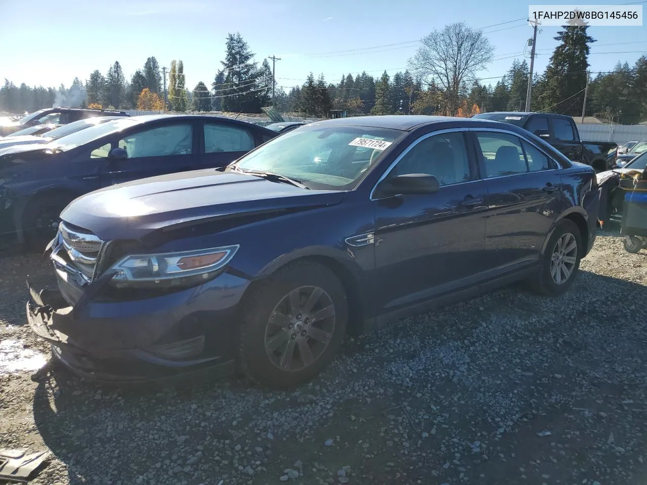 2011 Ford Taurus Se VIN: 1FAHP2DW8BG145456 Lot: 79571724