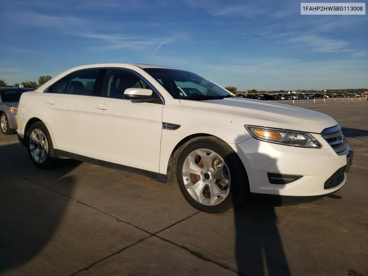 2011 Ford Taurus Sel VIN: 1FAHP2HW5BG113008 Lot: 79619404