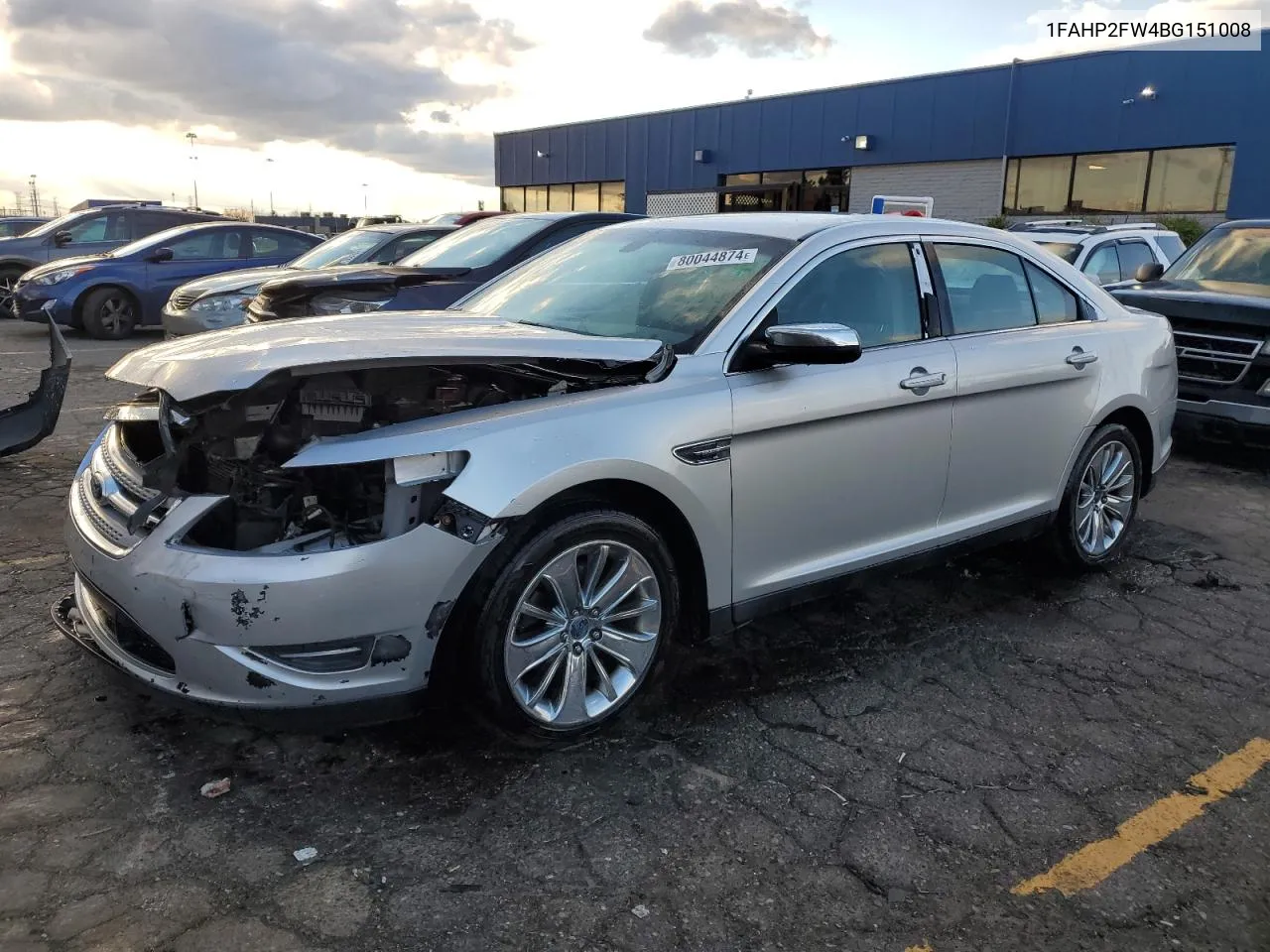 1FAHP2FW4BG151008 2011 Ford Taurus Limited