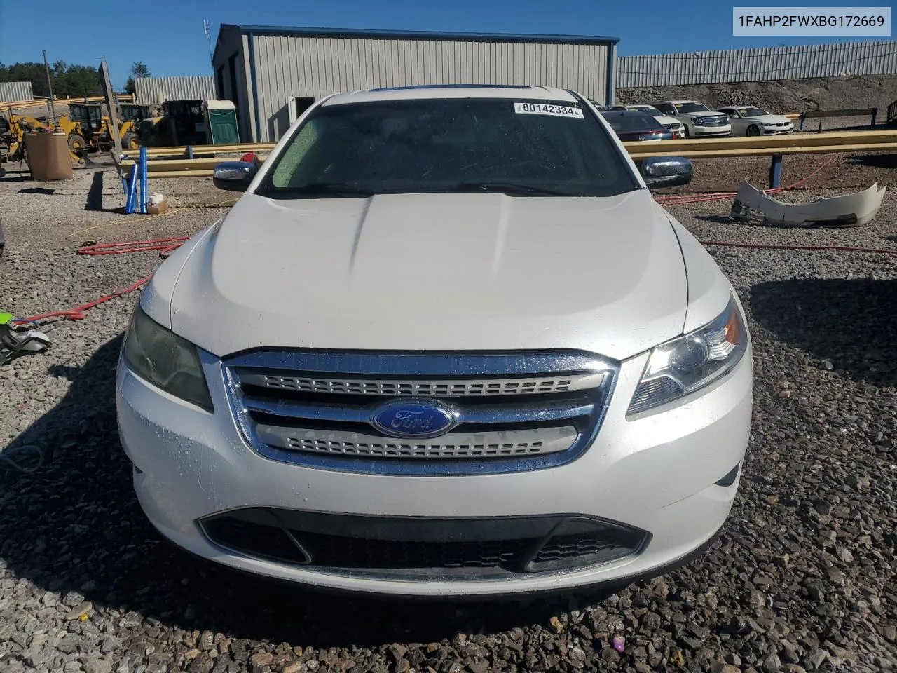 2011 Ford Taurus Limited VIN: 1FAHP2FWXBG172669 Lot: 80142334