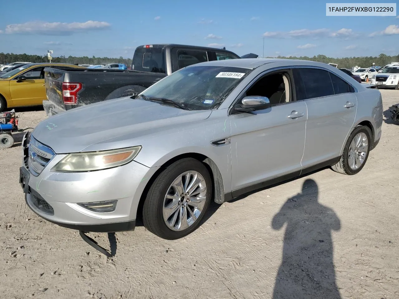 2011 Ford Taurus Limited VIN: 1FAHP2FWXBG122290 Lot: 80346184