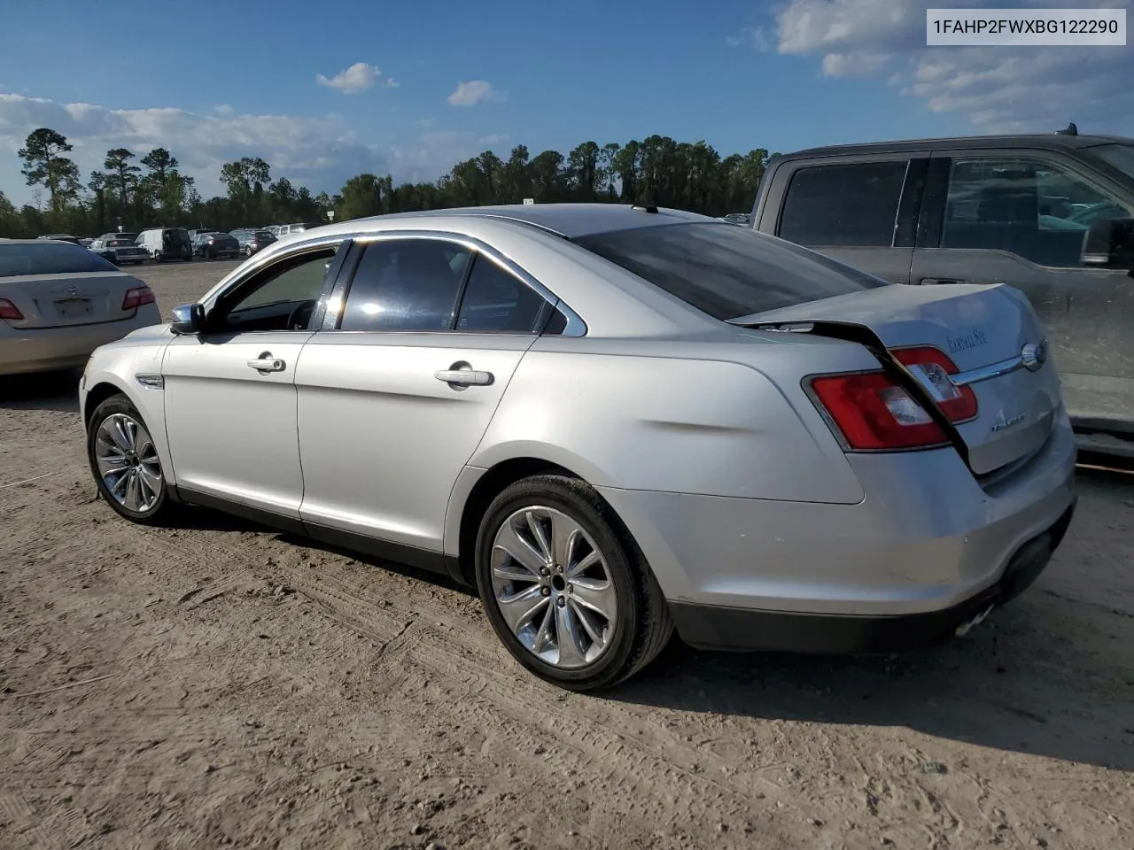 2011 Ford Taurus Limited VIN: 1FAHP2FWXBG122290 Lot: 80346184