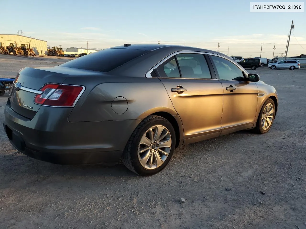 2012 Ford Taurus Limited VIN: 1FAHP2FW7CG121390 Lot: 42046864