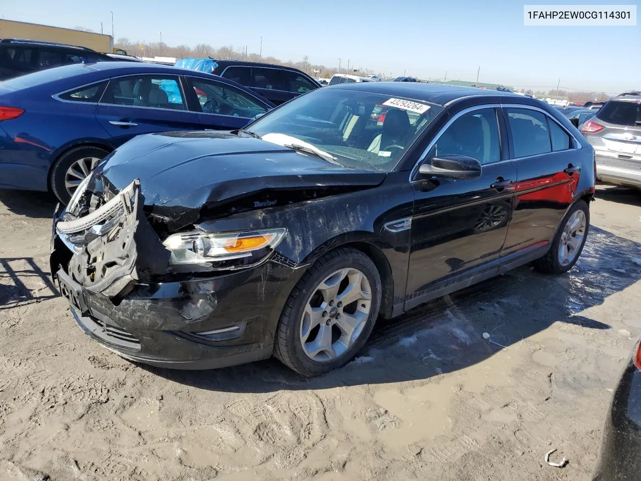 2012 Ford Taurus Sel VIN: 1FAHP2EW0CG114301 Lot: 43293264