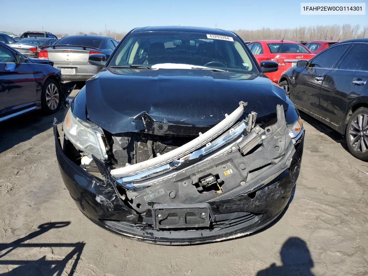 2012 Ford Taurus Sel VIN: 1FAHP2EW0CG114301 Lot: 43293264