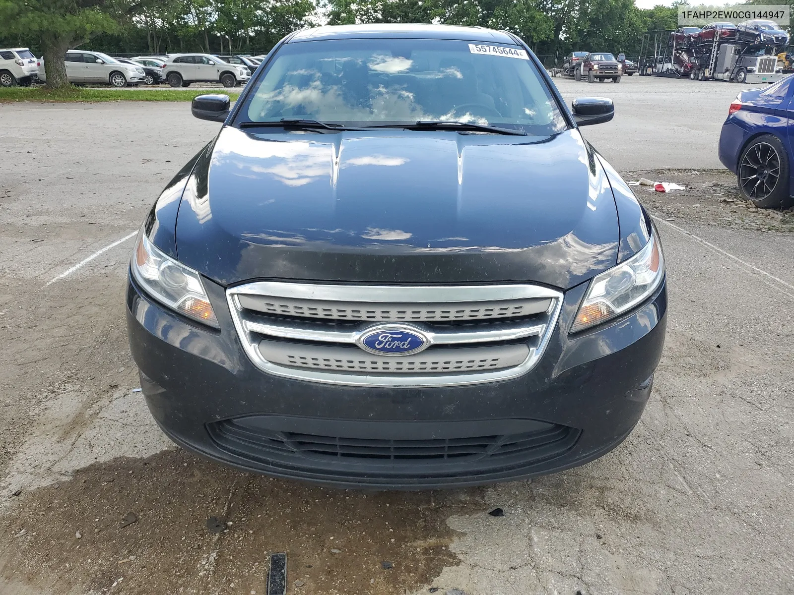 2012 Ford Taurus Sel VIN: 1FAHP2EW0CG144947 Lot: 55745644