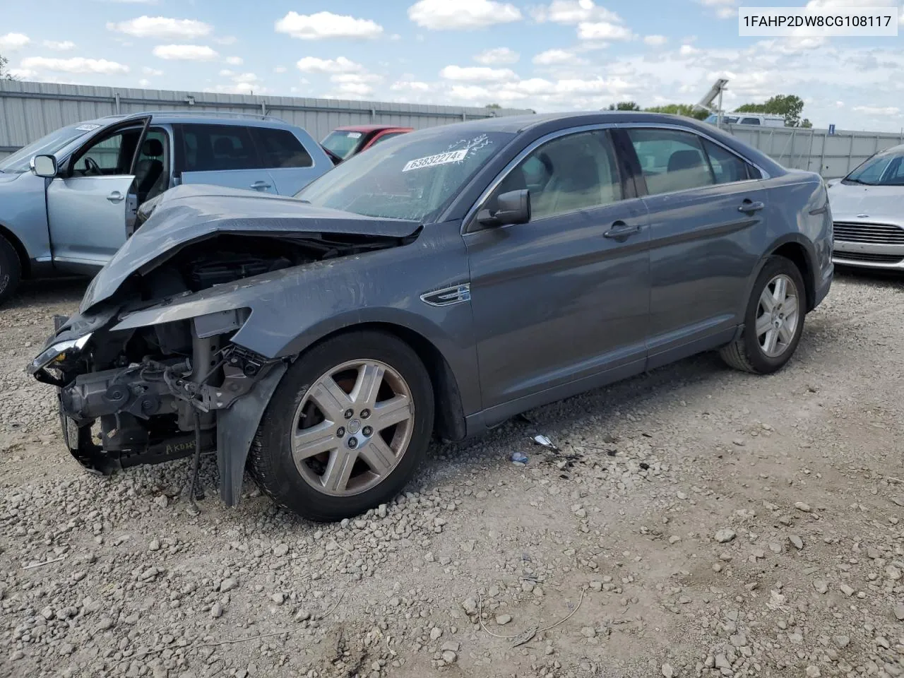 2012 Ford Taurus Se VIN: 1FAHP2DW8CG108117 Lot: 63832274