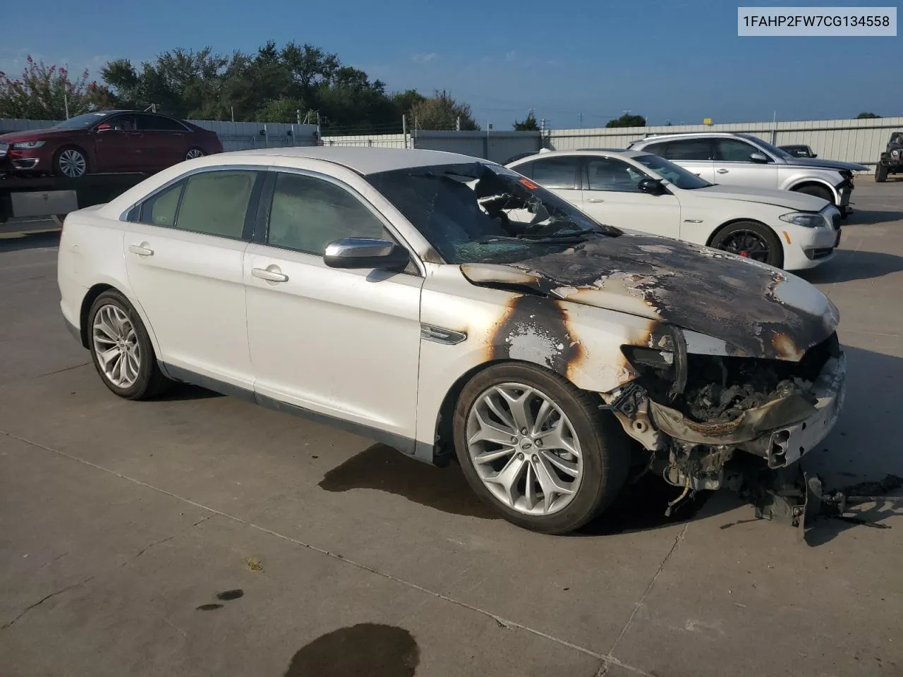 2012 Ford Taurus Limited VIN: 1FAHP2FW7CG134558 Lot: 66971144