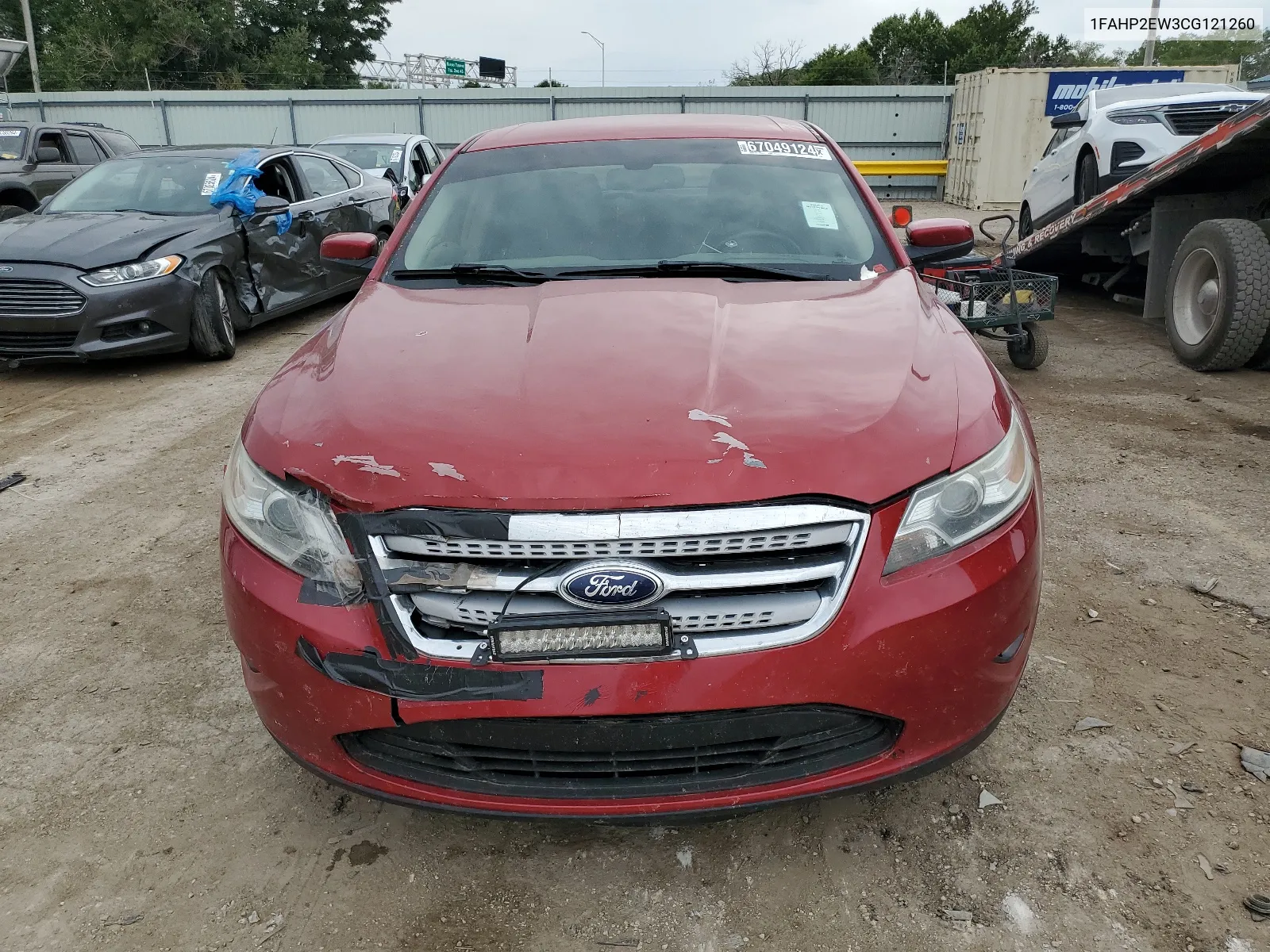 1FAHP2EW3CG121260 2012 Ford Taurus Sel