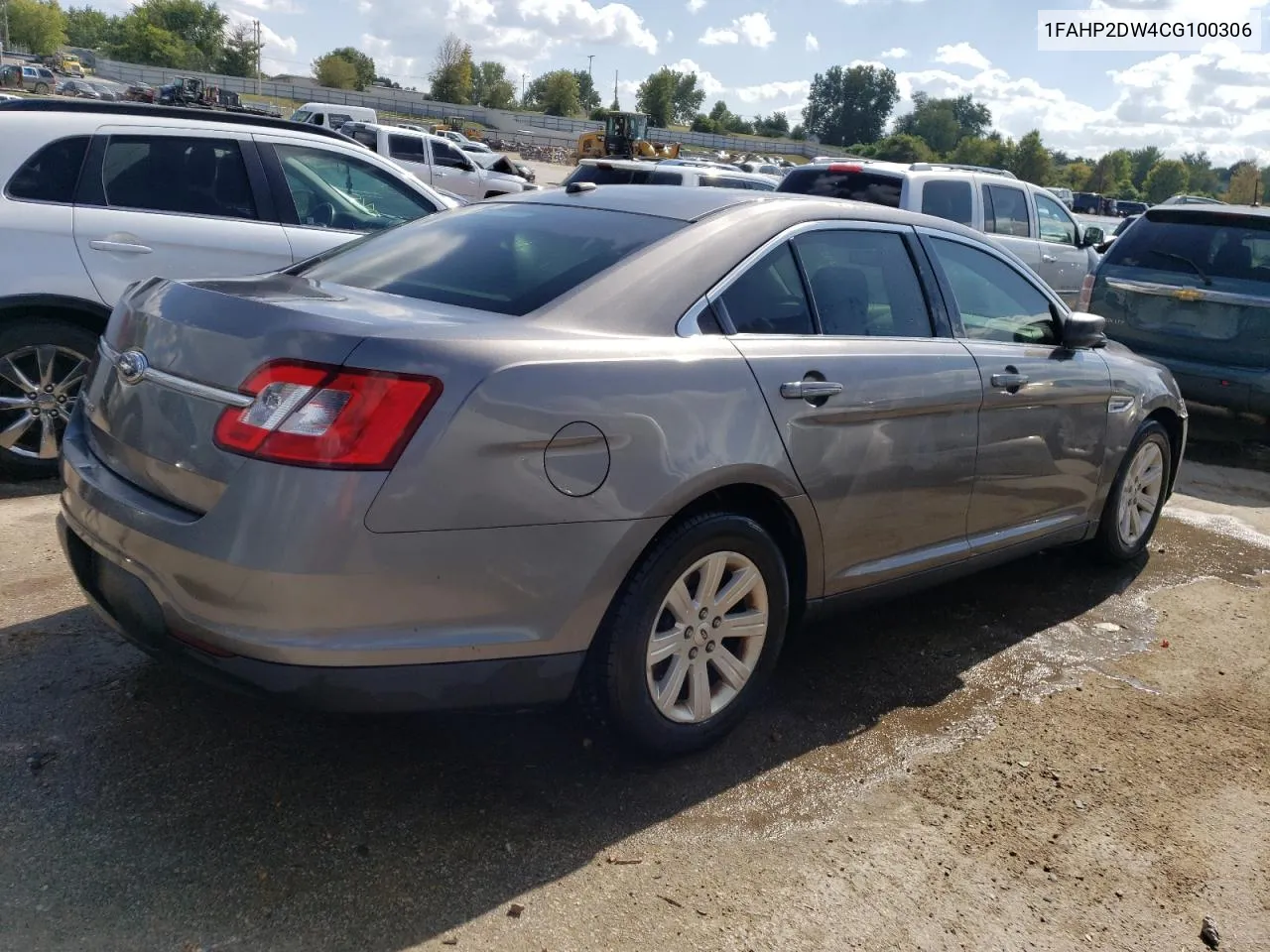 2012 Ford Taurus Se VIN: 1FAHP2DW4CG100306 Lot: 67566343