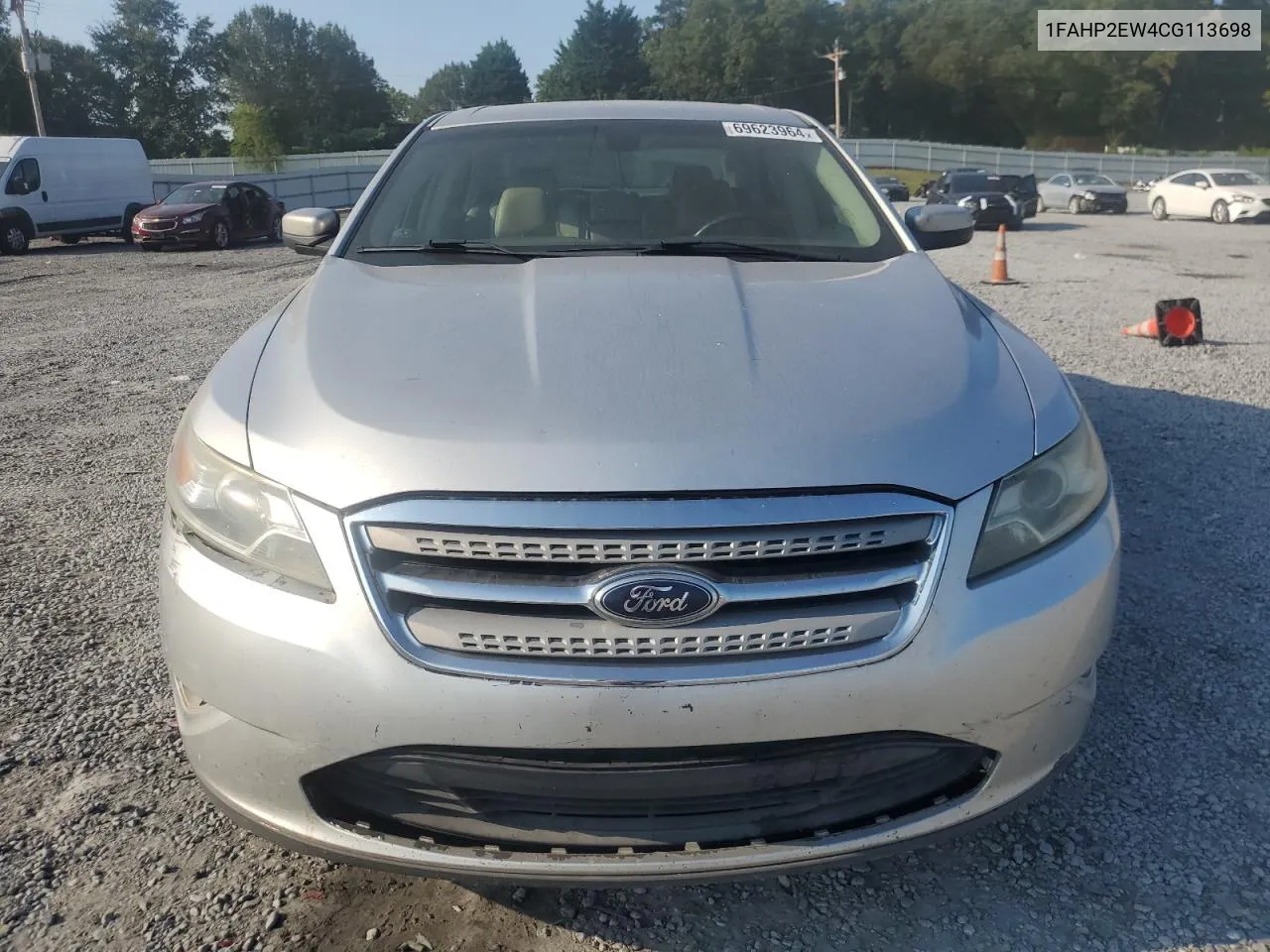 2012 Ford Taurus Sel VIN: 1FAHP2EW4CG113698 Lot: 69623964