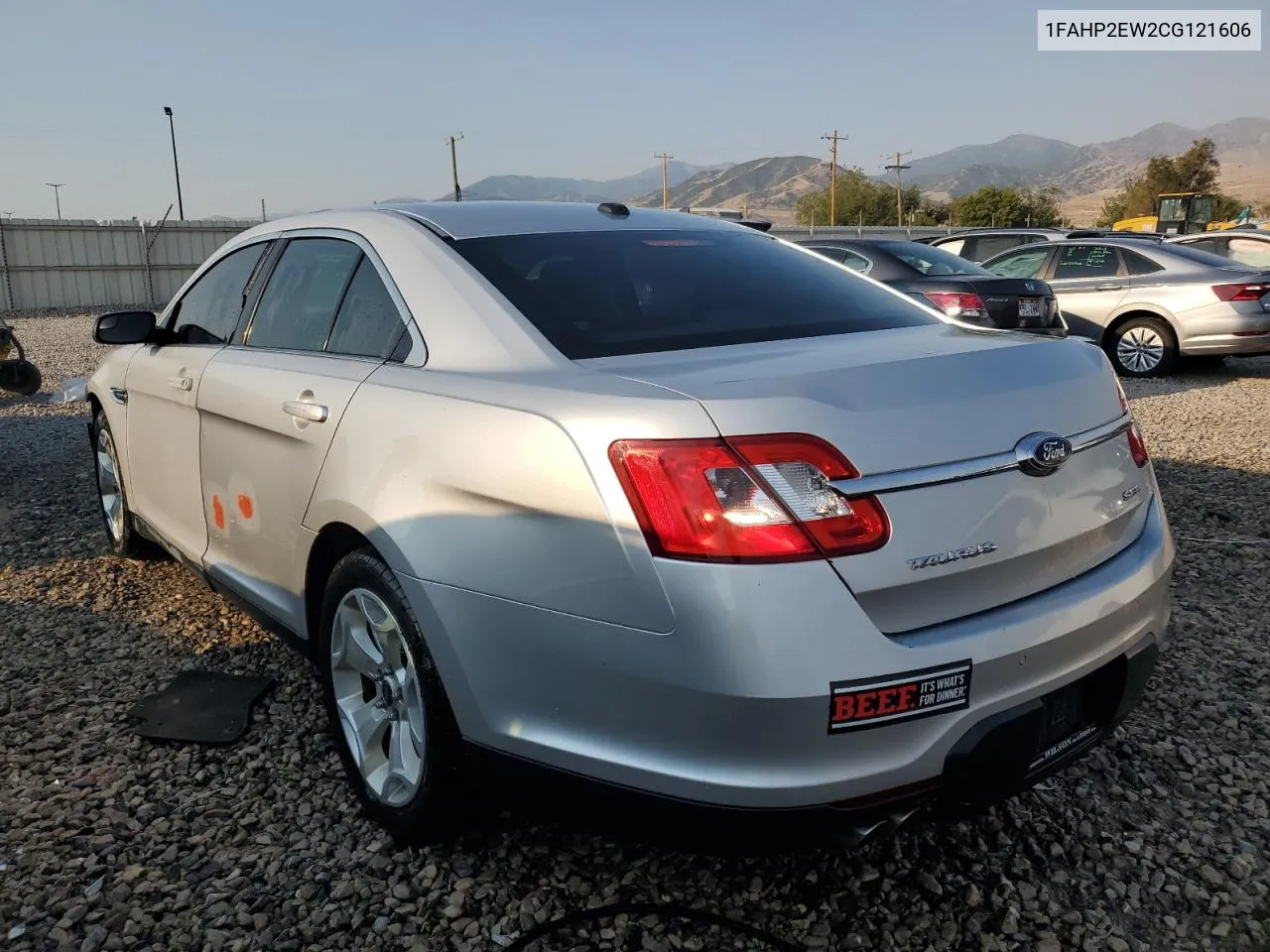 2012 Ford Taurus Sel VIN: 1FAHP2EW2CG121606 Lot: 69817744