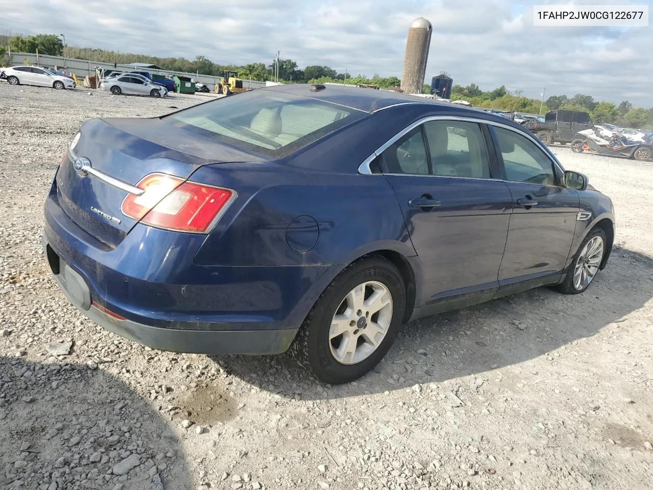 2012 Ford Taurus Limited VIN: 1FAHP2JW0CG122677 Lot: 70484284