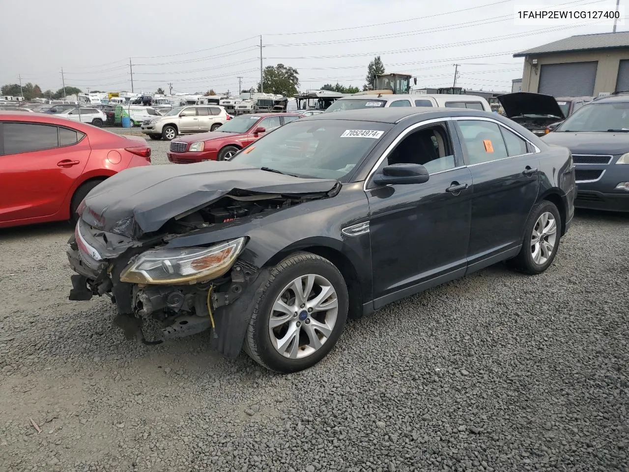 2012 Ford Taurus Sel VIN: 1FAHP2EW1CG127400 Lot: 70524974