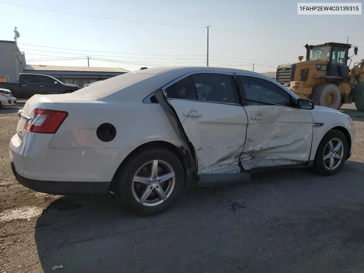 2012 Ford Taurus Sel VIN: 1FAHP2EW4CG139315 Lot: 70584184