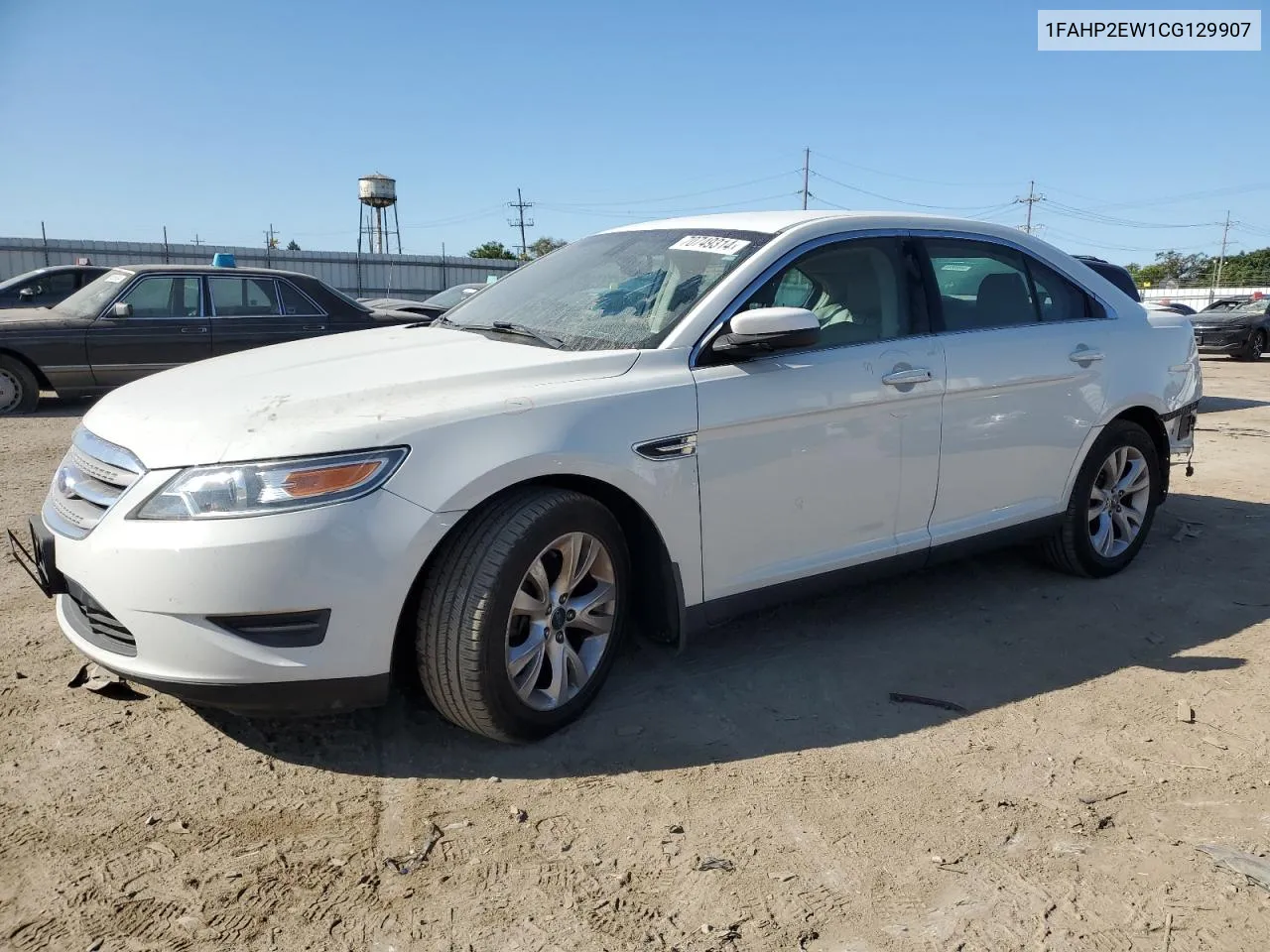 1FAHP2EW1CG129907 2012 Ford Taurus Sel