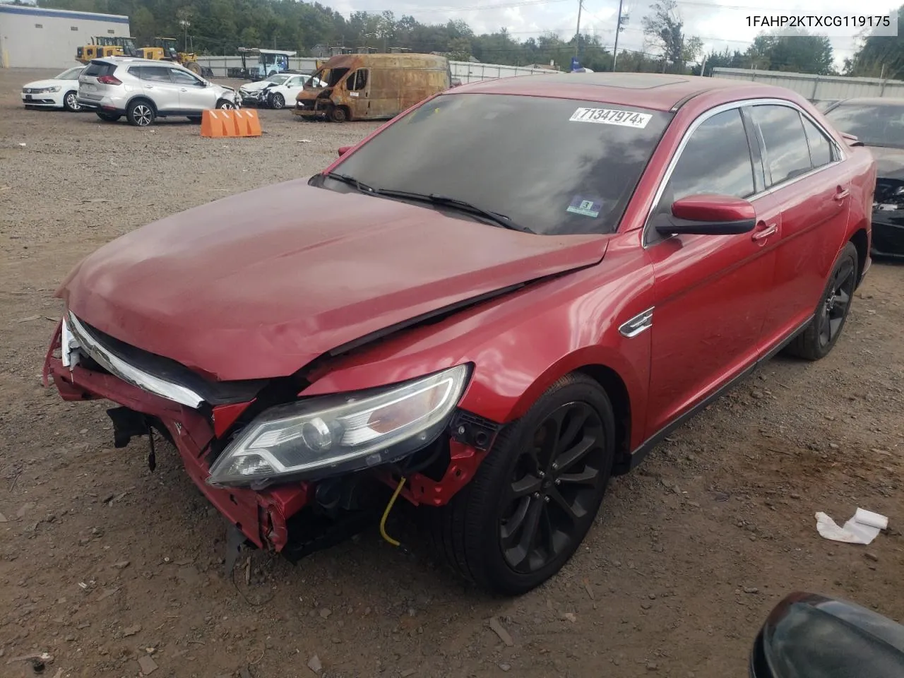 2012 Ford Taurus Sho VIN: 1FAHP2KTXCG119175 Lot: 71347974