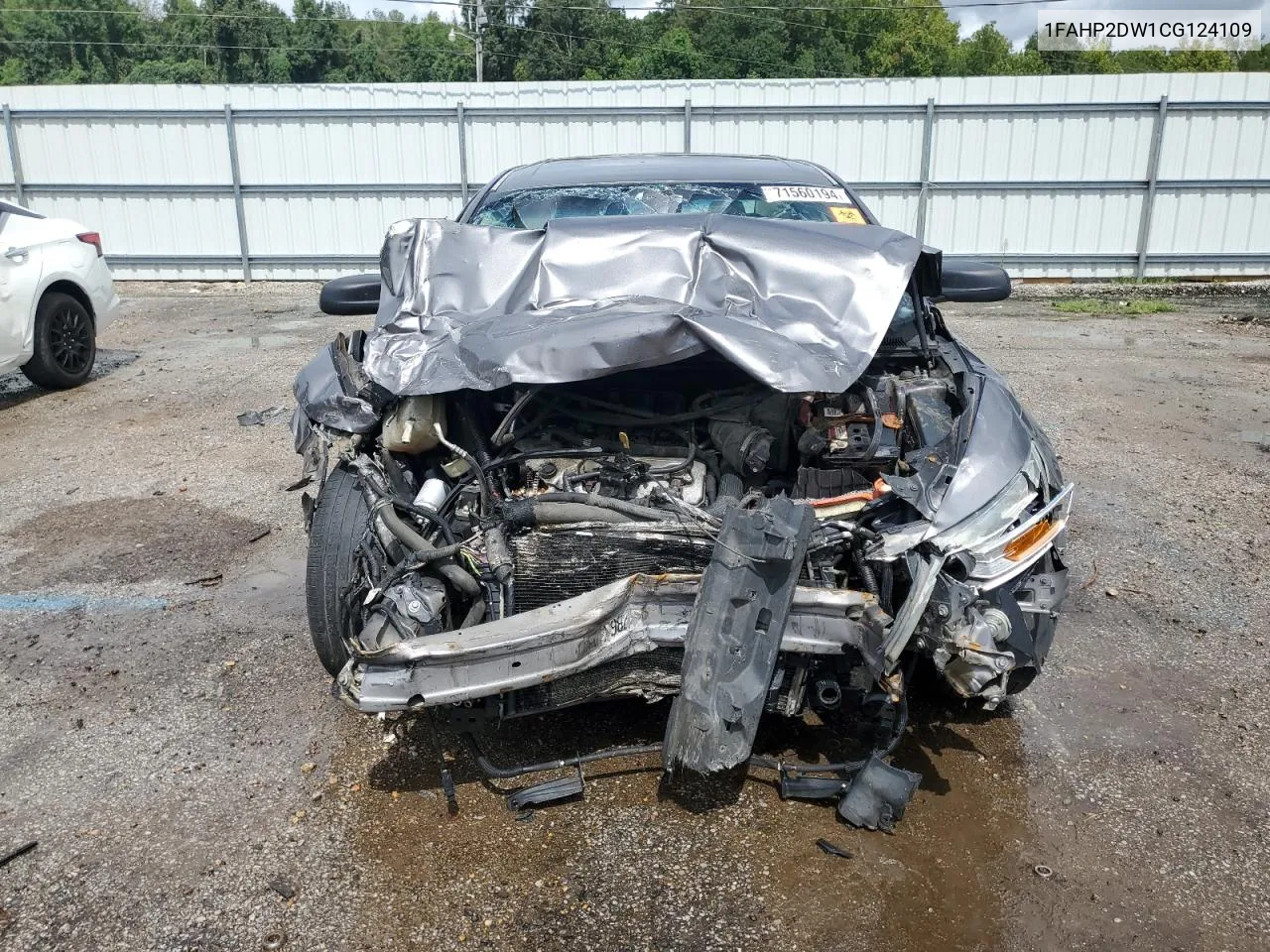 2012 Ford Taurus Se VIN: 1FAHP2DW1CG124109 Lot: 71560194