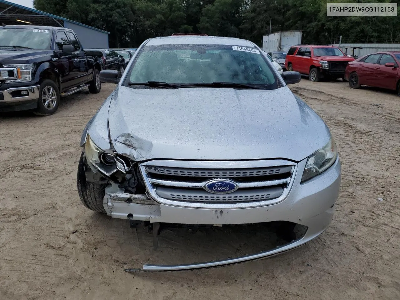 1FAHP2DW9CG112158 2012 Ford Taurus Se