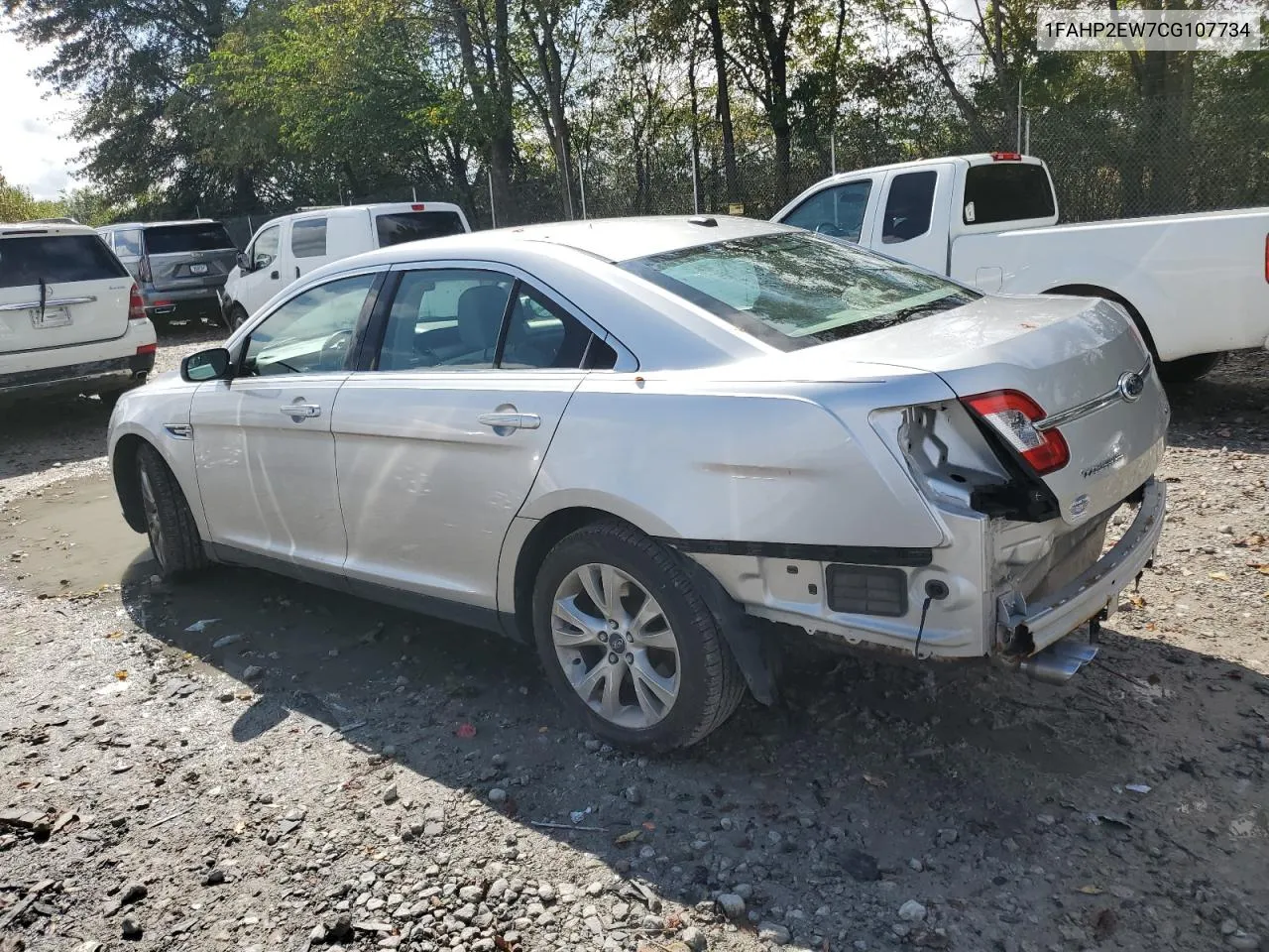 2012 Ford Taurus Sel VIN: 1FAHP2EW7CG107734 Lot: 72010614