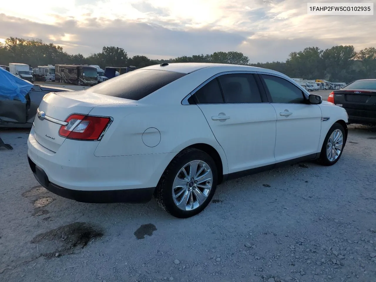 2012 Ford Taurus Limited VIN: 1FAHP2FW5CG102935 Lot: 72730134