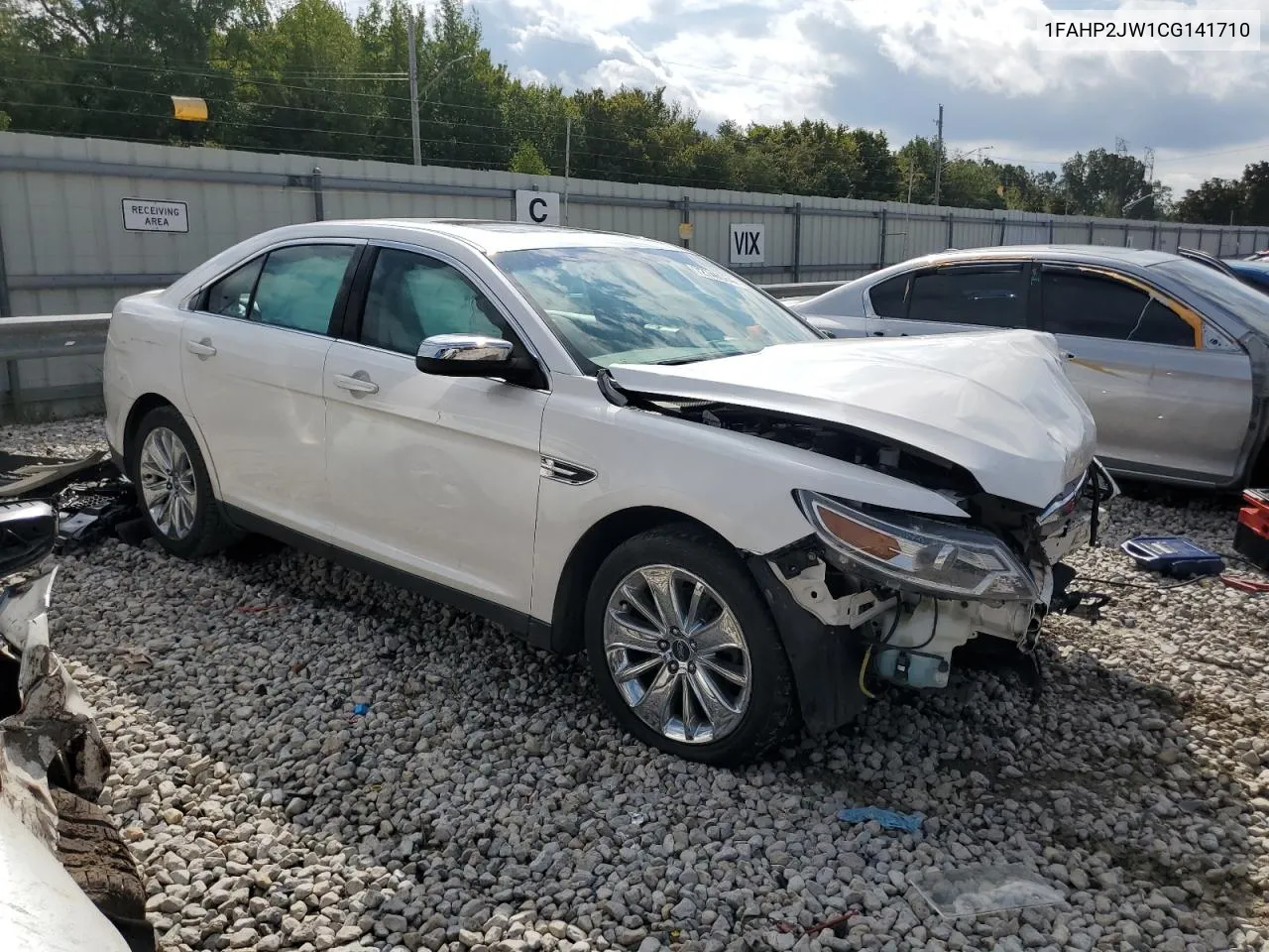 2012 Ford Taurus Limited VIN: 1FAHP2JW1CG141710 Lot: 72746064