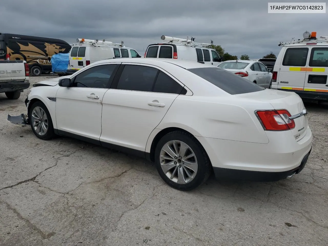 2012 Ford Taurus Limited VIN: 1FAHP2FW7CG142823 Lot: 72750974