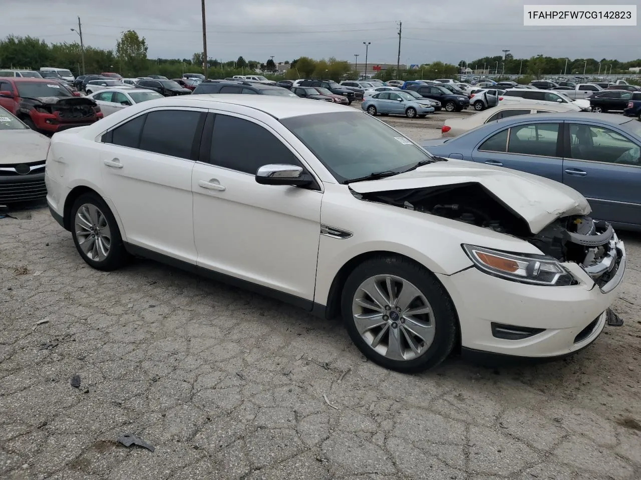 2012 Ford Taurus Limited VIN: 1FAHP2FW7CG142823 Lot: 72750974