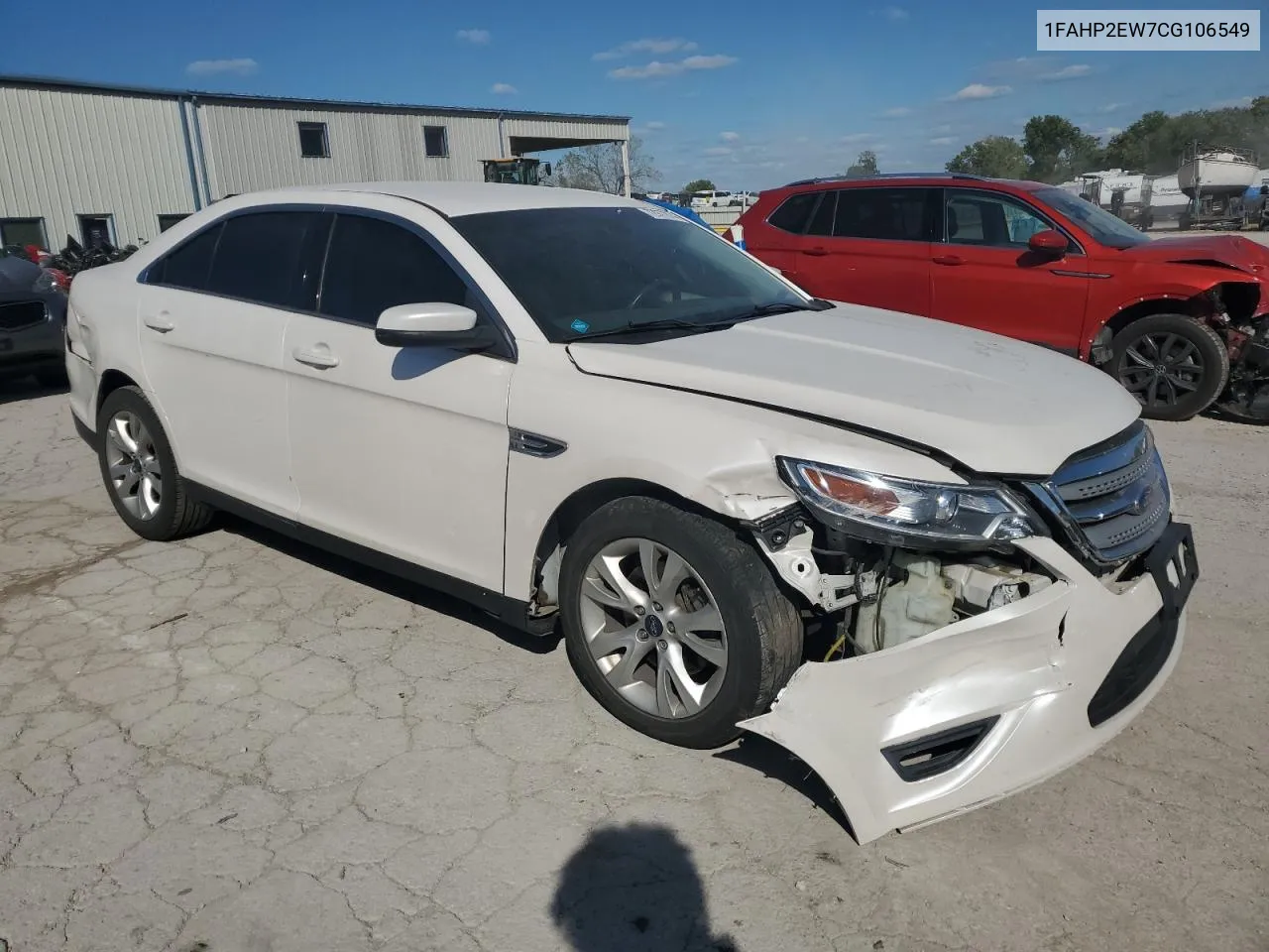 2012 Ford Taurus Sel VIN: 1FAHP2EW7CG106549 Lot: 72977874