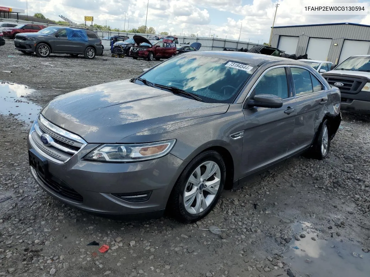 2012 Ford Taurus Sel VIN: 1FAHP2EW0CG130594 Lot: 73194544