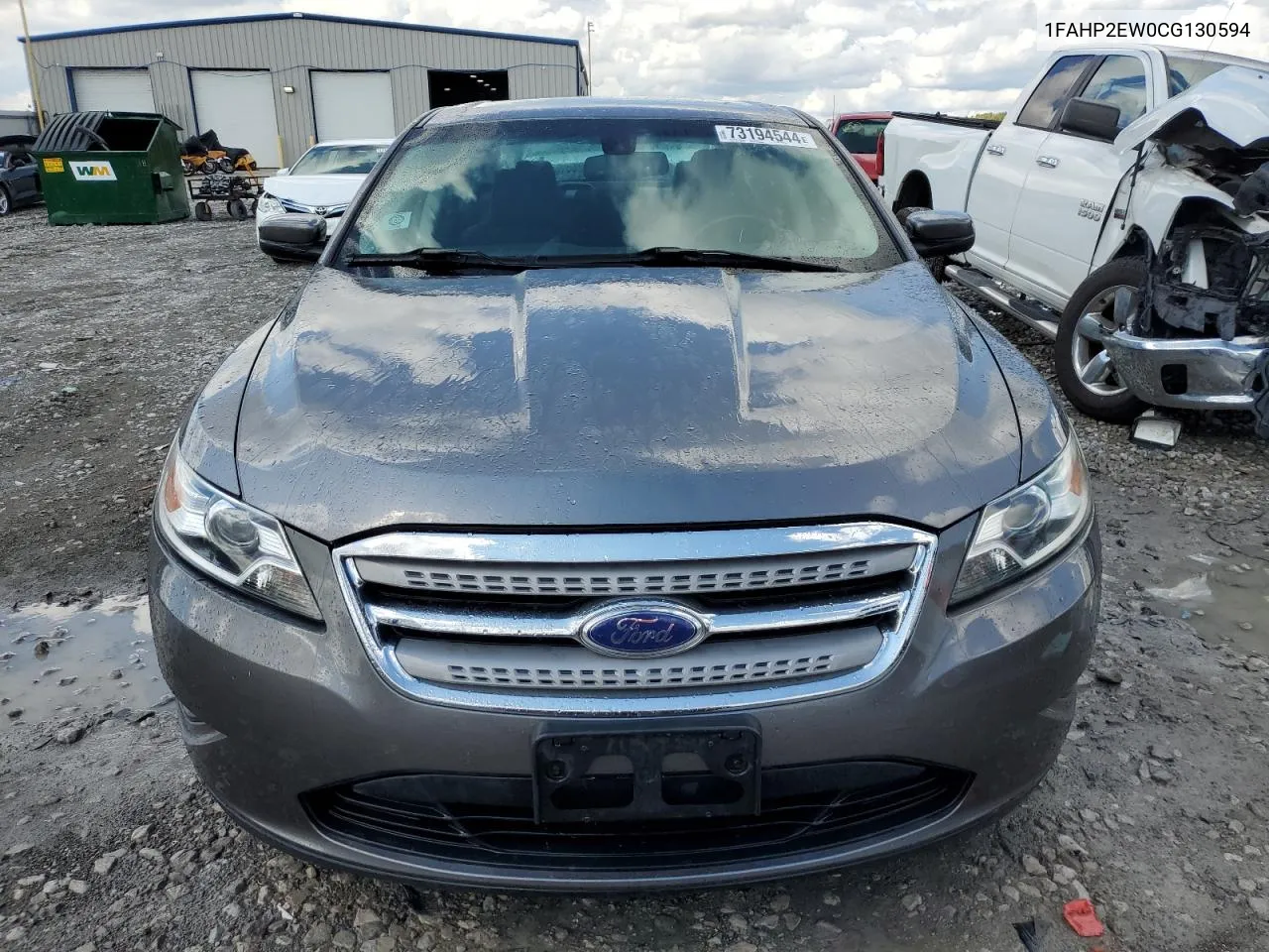 2012 Ford Taurus Sel VIN: 1FAHP2EW0CG130594 Lot: 73194544